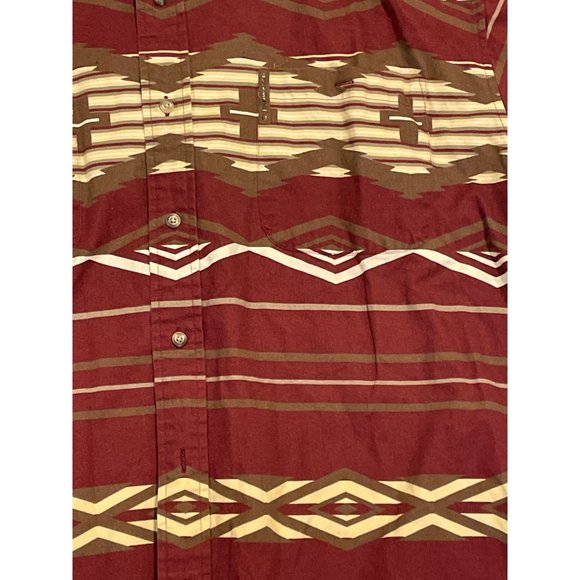 CLEARWATER Aztec 100% Cotton Mens Button Down Shirt Sz XL‎ - Picture 3 of 7